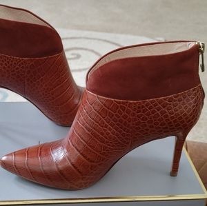 Boots by Louise et Cie in Terracotta